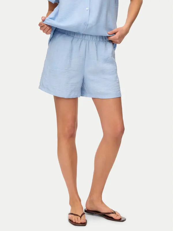 Vero Moda Vero Moda Kratke hlače Melaney 10325868 Plava Loose Fit