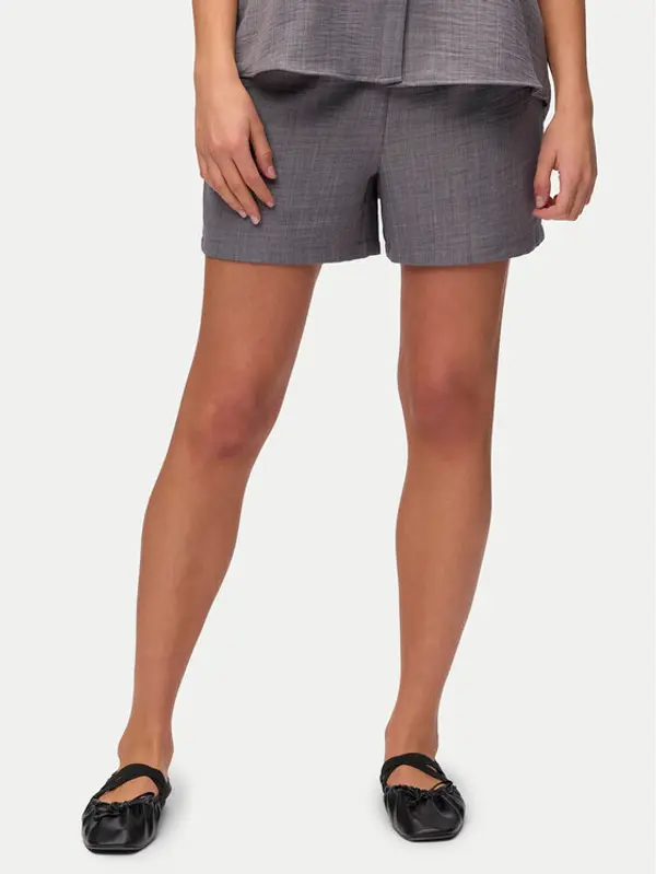Vero Moda Vero Moda Kratke hlače Melaney 10325868 Siva Loose Fit