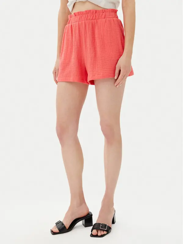 Vero Moda Vero Moda Kratke hlače Natali 10279687 Ružičasta Baggy Fit