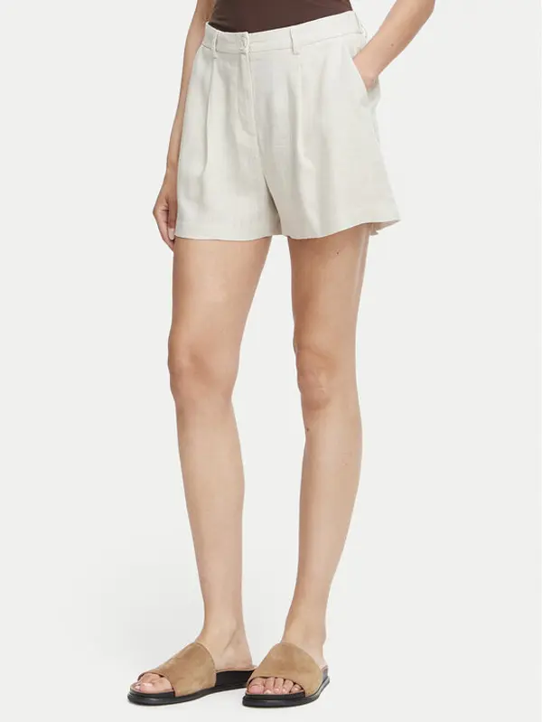 Vero Moda Vero Moda Kratke hlače Rosie 10346913 Svijetlo bež Loose Fit
