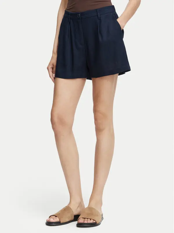 Vero Moda Vero Moda Kratke hlače Rosie 10346913 Tamnoplava Loose Fit