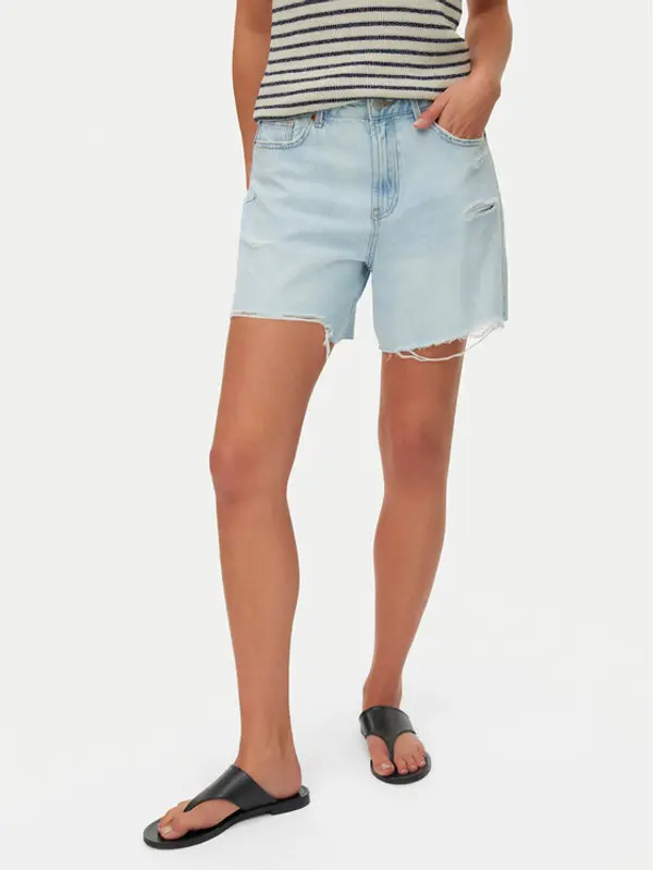 Vero Moda Vero Moda Kratke traperice Donna 10342100 Svijetlo plava Regular Fit