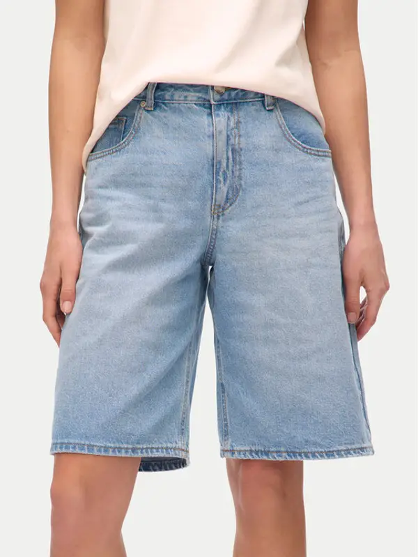 Vero Moda Vero Moda Kratke traperice Raila 10334376 Plava Loose Fit