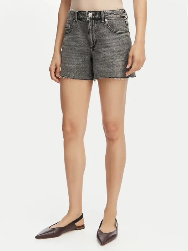 Vero Moda Vero Moda Kratke traperice Tess 10301532 Siva Regular Fit