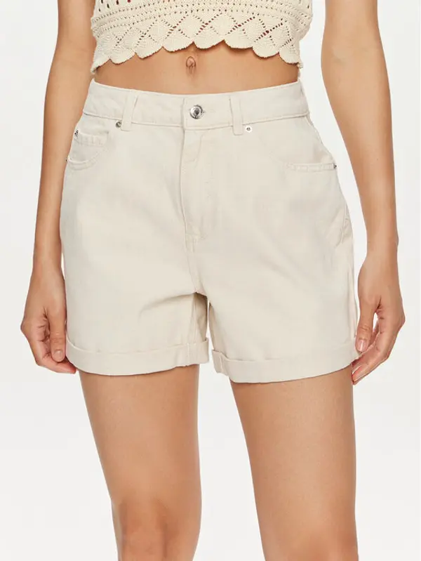 Vero Moda Vero Moda Kratke traperice Zuri 10279493 Ružičasta Regular Fit