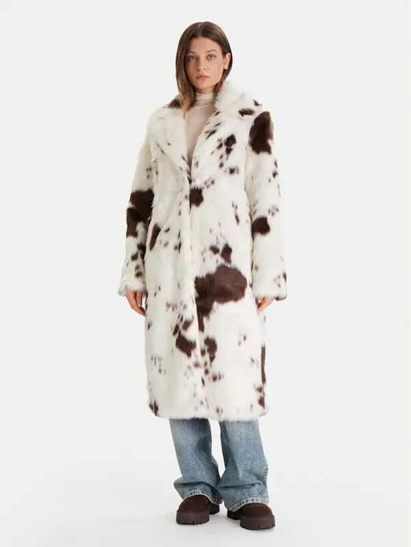 Vero Moda Vero Moda Krzno Crystal 10343568 Bež Loose Fit