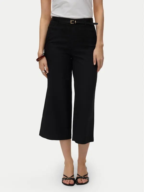 Vero Moda Vero Moda Kulot Elma 10339926 Crna Wide Leg