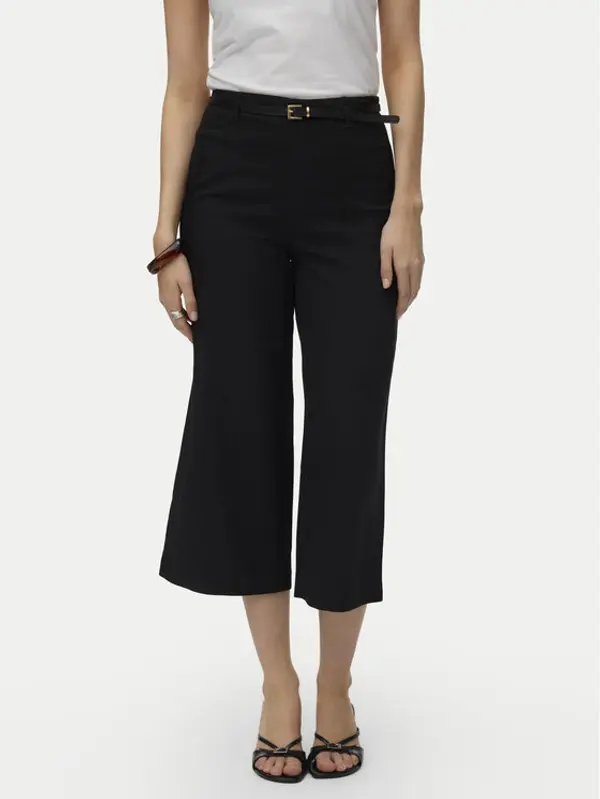 Vero Moda Vero Moda Kulot Elma 10339926 Crna Wide Leg