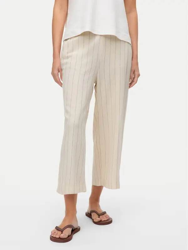 Vero Moda Vero Moda Kulot Mindy 10322130 Bež Loose Fit