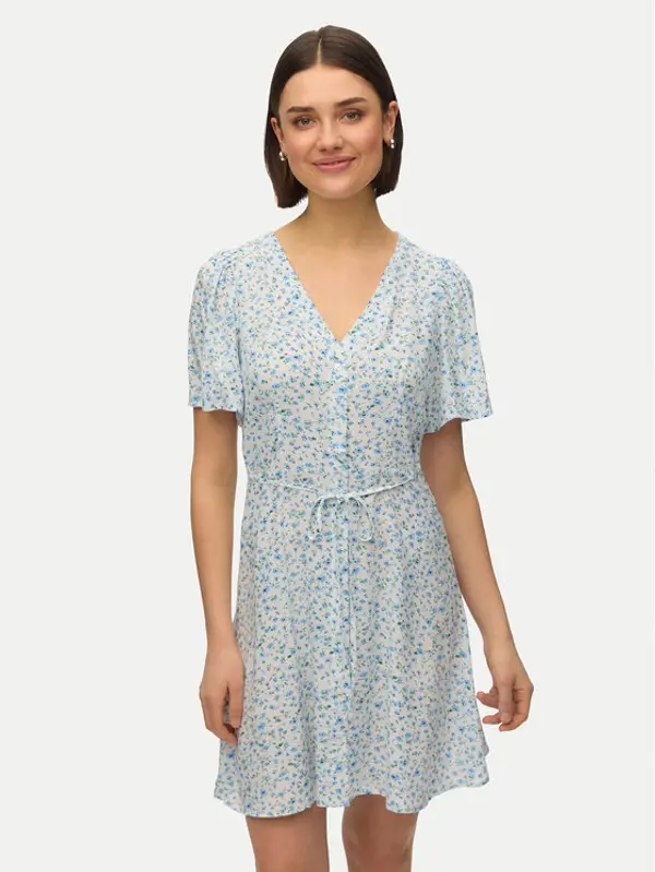 Vero Moda Vero Moda Ljetna haljina Alba 10292845 Bijela Regular Fit