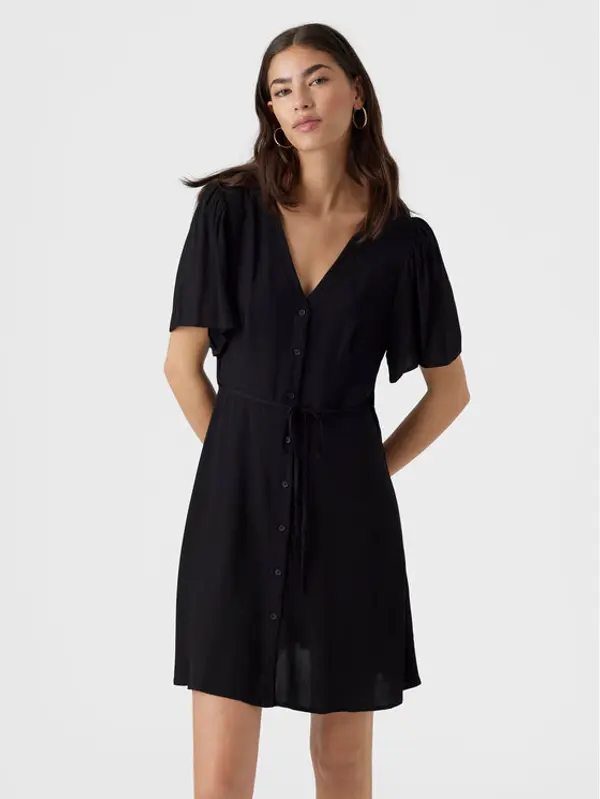 Vero Moda Vero Moda Ljetna haljina Alba 10292845 Crna Regular Fit