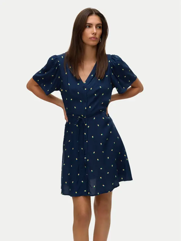 Vero Moda Vero Moda Ljetna haljina Alba 10292845 Tamnoplava Regular Fit