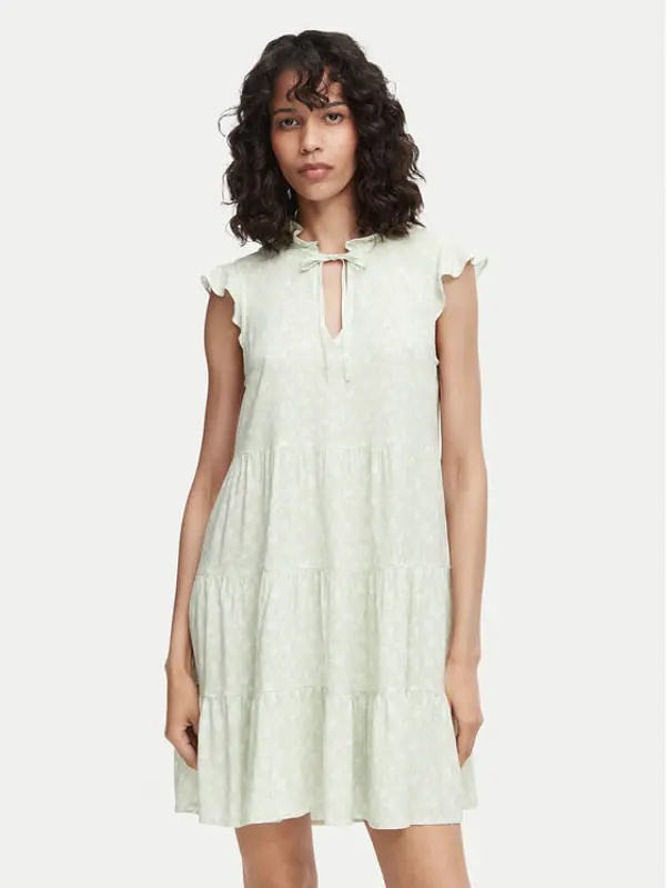 Vero Moda Vero Moda Ljetna haljina Alba 10342656 Svijetlo zelena Regular Fit