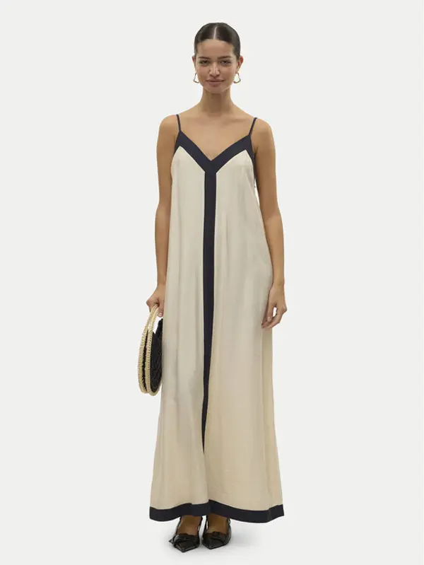 Vero Moda Vero Moda Ljetna haljina Denise 10329793 Bež Regular Fit