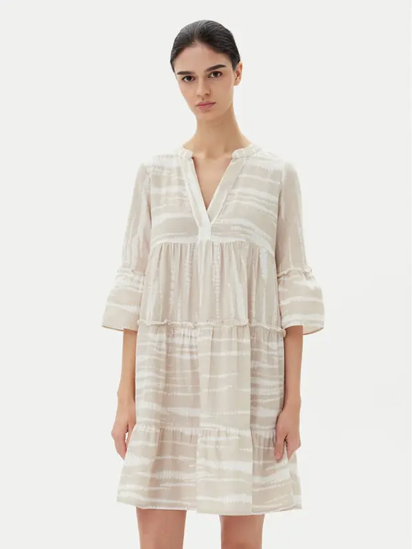 Vero Moda Vero Moda Ljetna haljina Dicthe 10225127 Bež Loose Fit