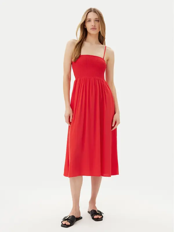 Vero Moda Vero Moda Ljetna haljina Easy 10328766 Crvena Regular Fit