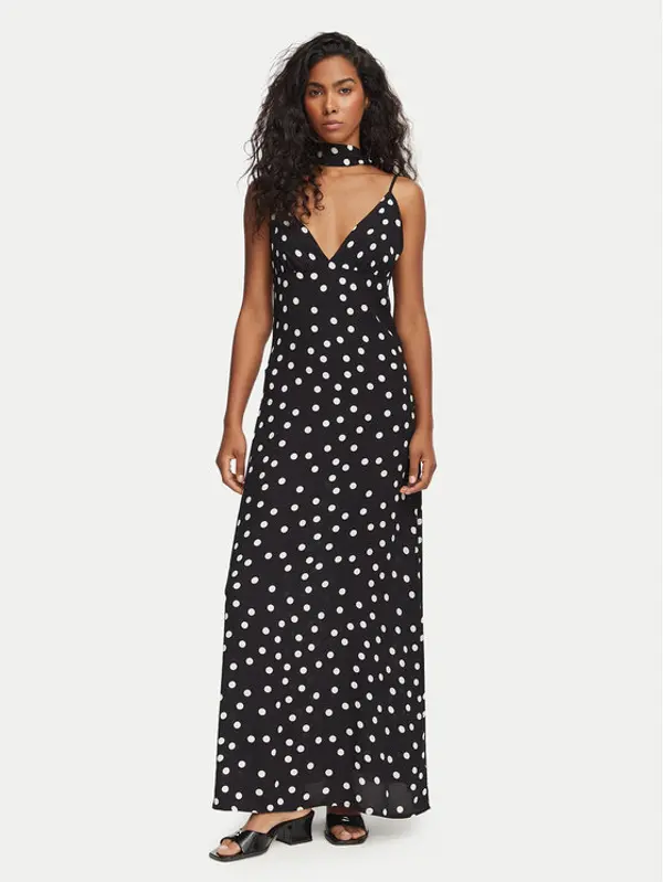 Vero Moda Vero Moda Ljetna haljina Elisa 10350647 Crna Regular Fit