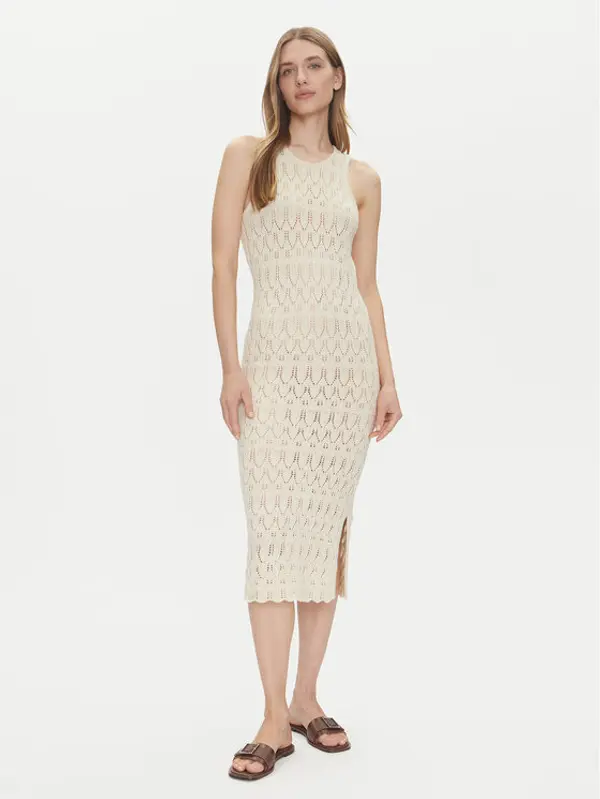 Vero Moda Vero Moda Ljetna haljina Fabienne 10317250 Bež Slim Fit
