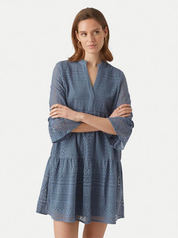 Vero Moda Vero Moda Ljetna haljina Honey 10275875 Plava Relaxed Fit