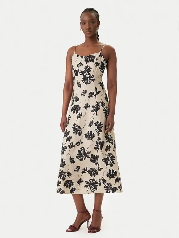 Vero Moda Vero Moda Ljetna haljina Jennifer 10341972 Bež Regular Fit