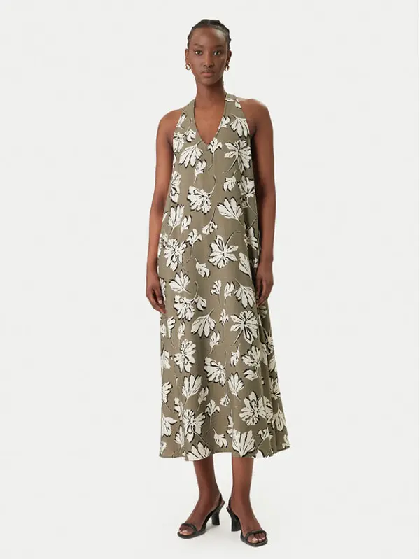 Vero Moda Vero Moda Ljetna haljina Jennifer 10341973 Zelena Regular Fit