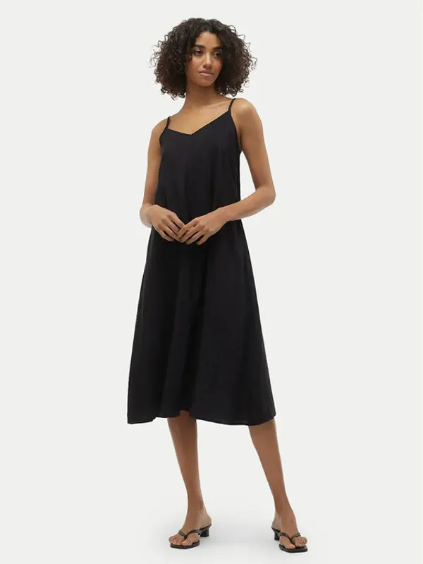 Vero Moda Vero Moda Ljetna haljina Josie 10303398 Crna Regular Fit