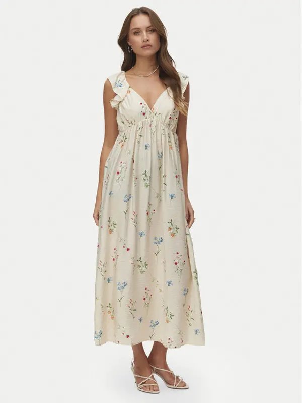 Vero Moda Vero Moda Ljetna haljina Josie 10324125 Bež Regular Fit