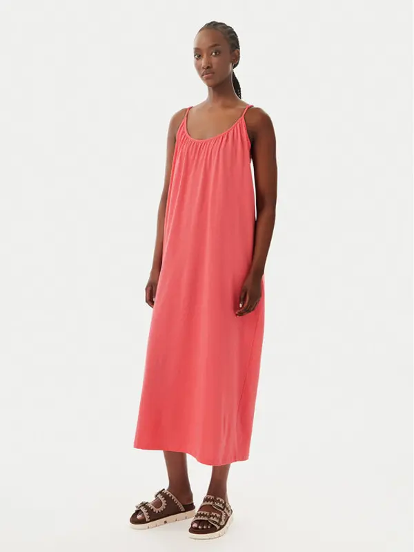 Vero Moda Vero Moda Ljetna haljina Luna 10286077 Koraljna Regular Fit