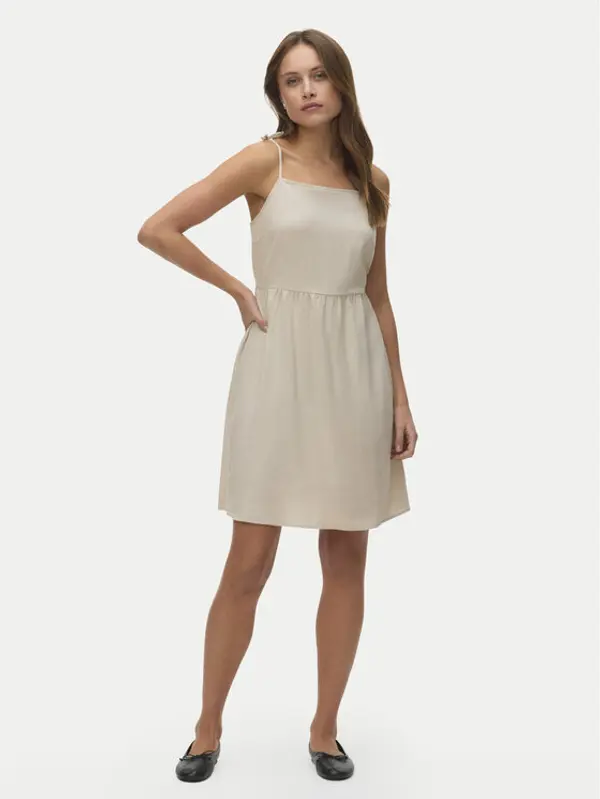 Vero Moda Vero Moda Ljetna haljina Mymilo 10340527 Bež Regular Fit
