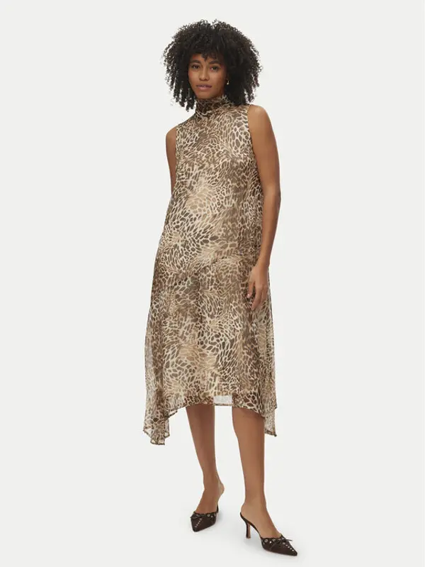 Vero Moda Vero Moda Ljetna haljina Smilla 10345453 Bež Regular Fit