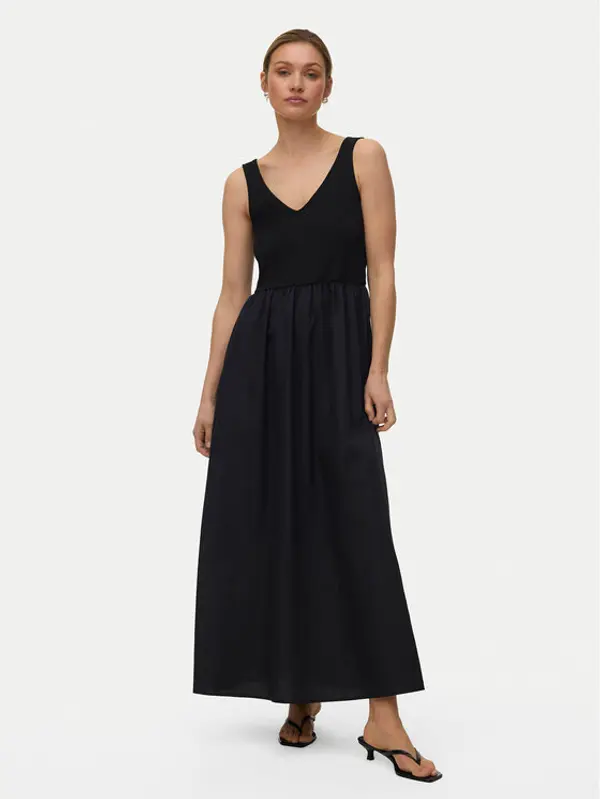 Vero Moda Vero Moda Ljetna haljina Vally 10345917 Crna Loose Fit