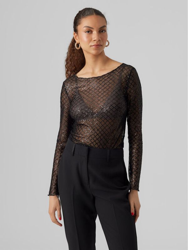 Vero Moda Vero Moda Majica 10299302 Crna Regular Fit