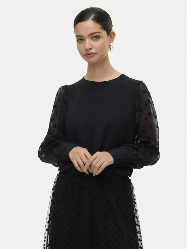 Vero Moda Vero Moda Majica Alva 10337474 Crna Regular Fit