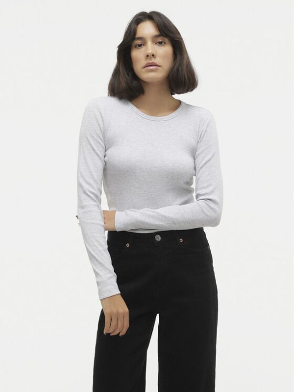 Vero Moda Vero Moda Majica Chloe 10306897 Siva Slim Fit