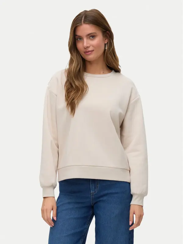 Vero Moda Vero Moda Majica dugih rukava Daisy 10338101 Bež Regular Fit