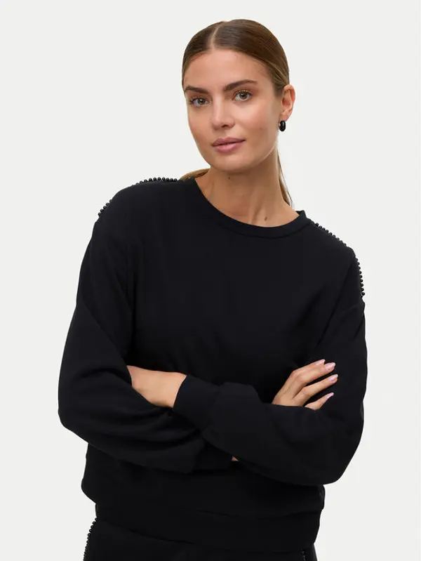 Vero Moda Vero Moda Majica dugih rukava Daisy 10338101 Crna Regular Fit