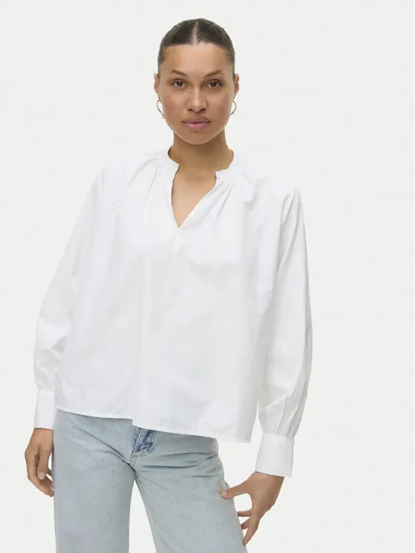 Vero Moda Vero Moda Majica Fanni 10336937 Bijela Loose Fit