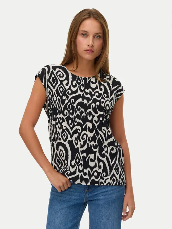 Vero Moda Vero Moda Majica Friga 10340830 Crna Regular Fit