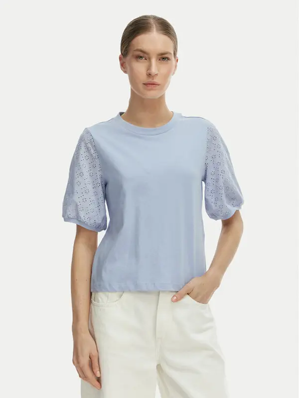 Vero Moda Vero Moda Majica Janni 10340706 Svijetloplava Regular Fit