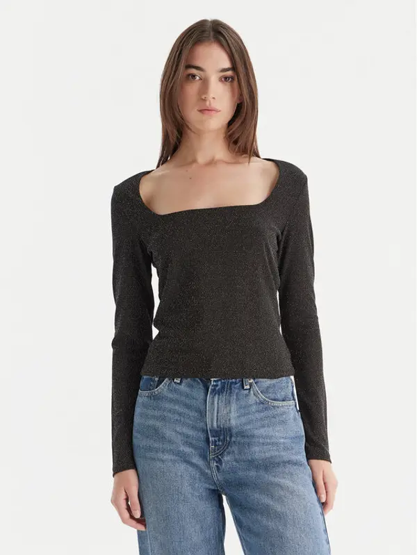 Vero Moda Vero Moda Majica Kanva 10336088 Crna Regular Fit