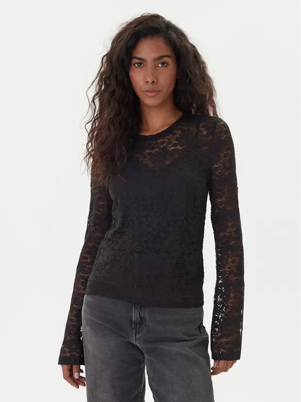 Vero Moda Vero Moda Majica Kanya 10336176 Crna Regular Fit