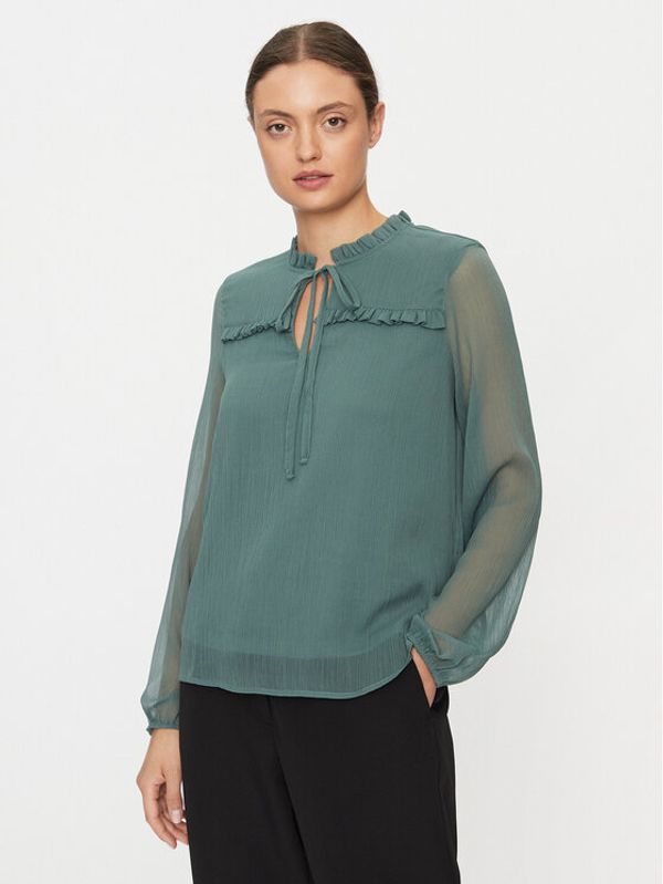 Vero Moda Vero Moda Majica Milla 10295551 Zelena Regular Fit