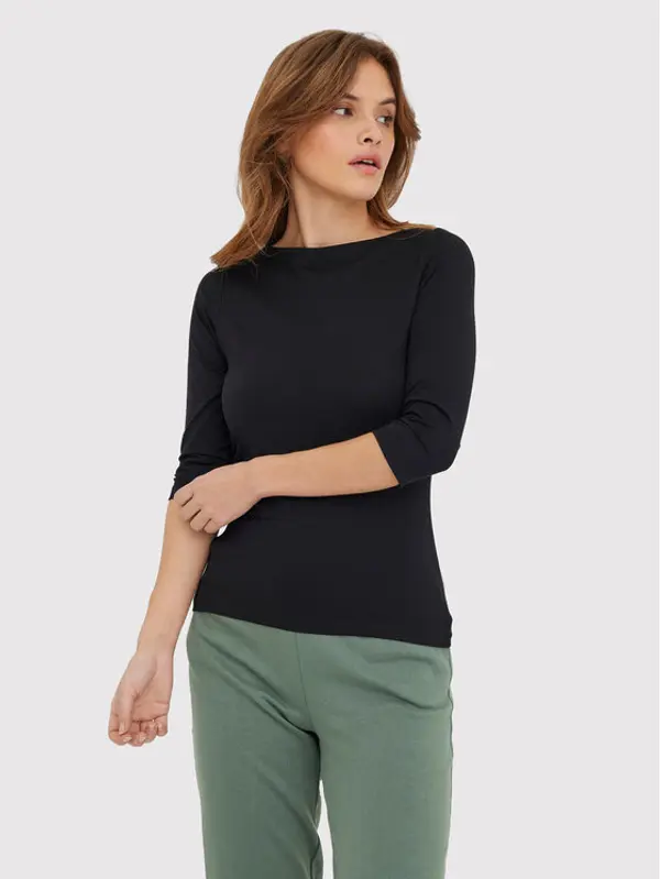 Vero Moda Vero Moda Majica Panda 10274133 Crna Regular Fit