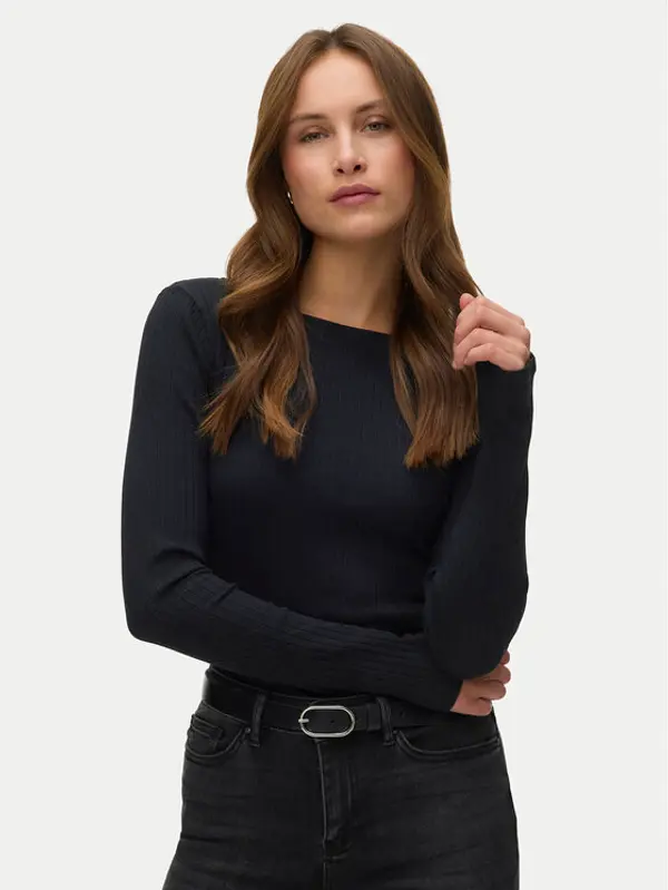 Vero Moda Vero Moda Majica Ruby 10343005 Crna Regular Fit