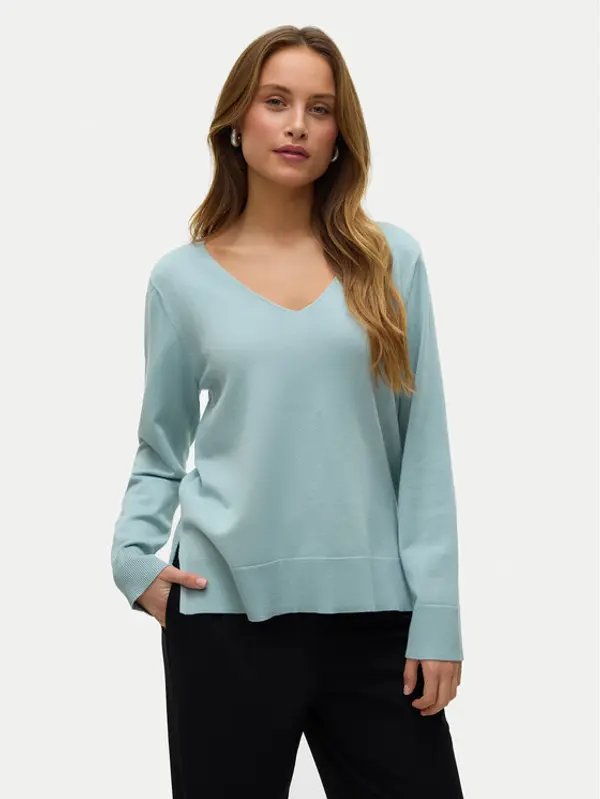 Vero Moda Vero Moda Majica Silje 10320451 Zelena Loose Fit