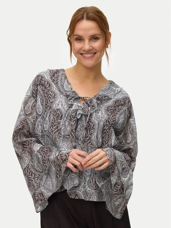 Vero Moda Vero Moda Majica Tara 10346962 Svijetloplava Regular Fit
