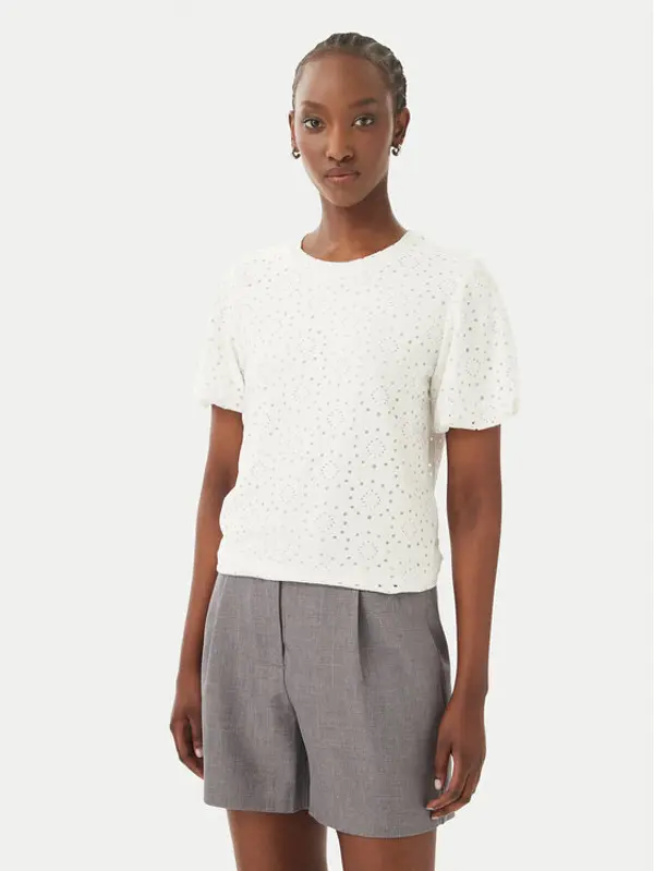 Vero Moda Vero Moda Majica Tassa 10344368 Bijela Regular Fit