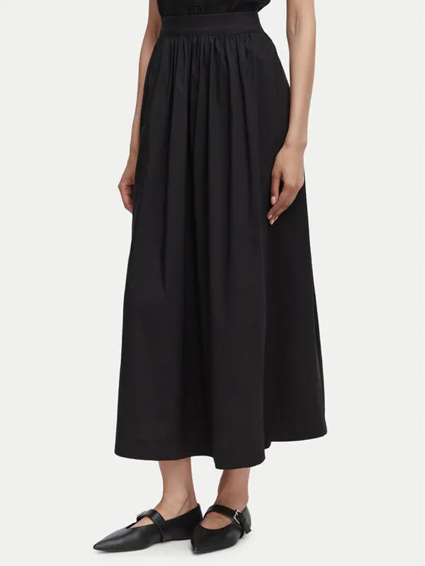 Vero Moda Vero Moda Maxi suknja Friba 10346845 Crna Regular Fit