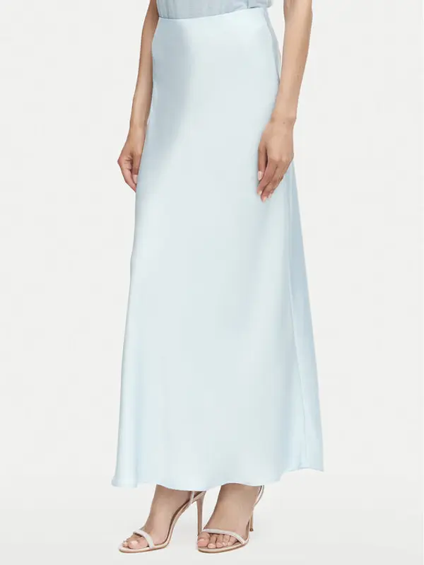Vero Moda Vero Moda Maxi suknja Livia 10350079 Svijetlo plava Regular Fit