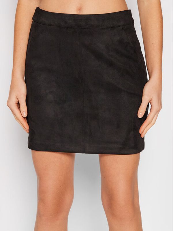 Vero Moda Vero Moda Mini suknja Donnadina 10210430 Crna Regular Fit